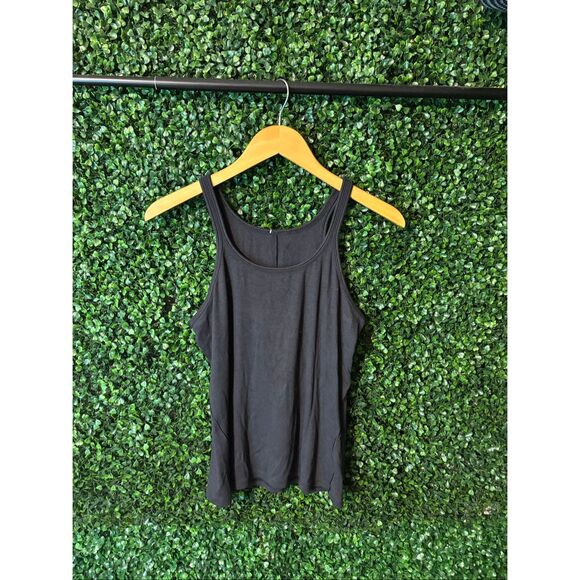 Lululemon Black Soft Tank Top Sz 8 - Picture 1 of 3